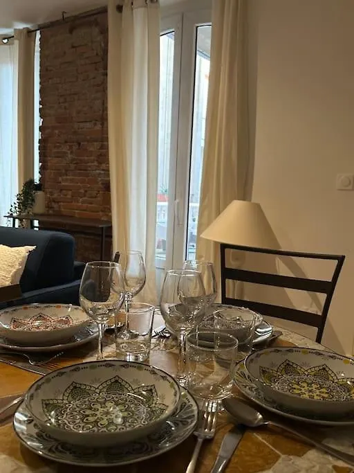 T2 ,Ac,Private, Terrace, Central Toulouse