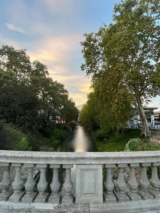 T2 ,Ac,Private, Terrace, Central Toulouse