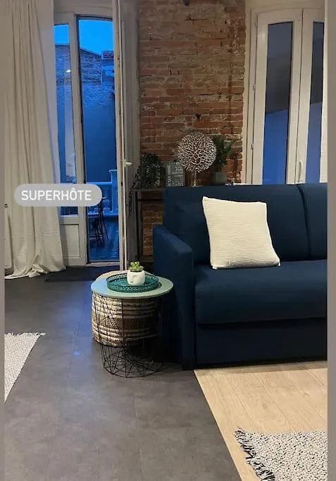 T2 ,Ac,Private, Terrace, Central Toulouse Apartamento